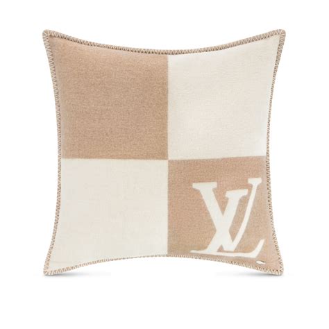 LV Checkmate Cushion .